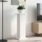 vidaXL Stojan na rastliny 2 pcs Biela 30,5 x 30 x 80,5 cm – Obrázok 4