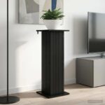 vidaXL Stojan na rastliny 2 pcs Čierna 30,5 x 30 x 80,5 cm – Obrázok 4