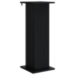 vidaXL Stojan na rastliny 2 pcs Čierna 30,5 x 30 x 80,5 cm – Obrázok 5
