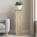 vidaXL Stojan na rastliny Dub sonoma 30,5 x 30 x 80,5 cm – Obrázok 4