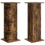 vidaXL Stojan na rastliny 2 pcs Dymový dub 30,5 x 30 x 80,5 cm – Obrázok 2