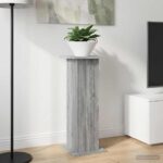 vidaXL Stojan na rastliny Sivá sonoma 30,5 x 30 x 80,5 cm – Obrázok 4