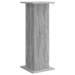vidaXL Stojan na rastliny Sivá sonoma 30,5 x 30 x 80,5 cm – Obrázok 7