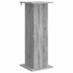 vidaXL Stojan na rastliny 2 pcs Sivá sonoma 30,5 x 30 x 80,5 cm – Obrázok 5