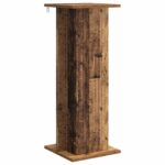 vidaXL Stojan na rastliny Staré drevo 30,5 x 30 x 80,5 cm – Obrázok 2