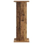 vidaXL Stojan na rastliny Staré drevo 30,5 x 30 x 80,5 cm – Obrázok 5