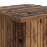 vidaXL Stojan na rastliny Staré drevo 30,5 x 30 x 80,5 cm – Obrázok 8