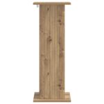 vidaXL Stojan na rastliny Dub artisan 30,5 x 30 x 80,5 cm – Obrázok 5