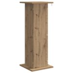 vidaXL Stojan na rastliny Dub artisan 30,5 x 30 x 80,5 cm – Obrázok 7