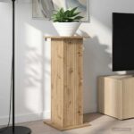 vidaXL Stojan na rastliny 2 pcs Dub artisan 30,5 x 30 x 80,5 cm