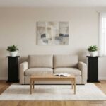 vidaXL Stojan na rastliny 2 pcs Čierna 30,5 x 30 x 60,5 cm
