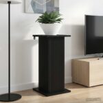 vidaXL Stojan na rastliny 2 pcs Čierna 30,5 x 30 x 60,5 cm – Obrázok 4