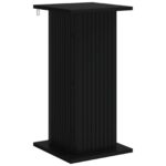 vidaXL Stojan na rastliny 2 pcs Čierna 30,5 x 30 x 60,5 cm – Obrázok 5