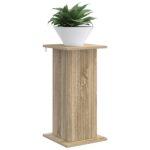 vidaXL Stojan na rastliny Dub sonoma 30,5 x 30 x 60,5 cm – Obrázok 3