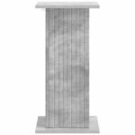 vidaXL Stojan na rastliny 2 pcs Betónovo sivá 30,5 x 30 x 60,5 cm – Obrázok 6