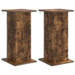 vidaXL Stojan na rastliny 2 pcs Dymový dub 30,5 x 30 x 60,5 cm – Obrázok 2