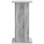 vidaXL Stojan na rastliny 2 pcs Sivá sonoma 30,5 x 30 x 60,5 cm – Obrázok 6