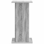 vidaXL Stojan na rastliny 2 pcs Sivá sonoma 30,5 x 30 x 60,5 cm – Obrázok 7