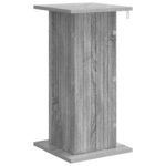 vidaXL Stojan na rastliny 2 pcs Sivá sonoma 30,5 x 30 x 60,5 cm – Obrázok 8