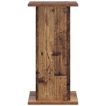 vidaXL Stojan na rastliny Staré drevo 30,5 x 30 x 60,5 cm – Obrázok 5
