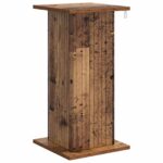 vidaXL Stojan na rastliny Staré drevo 30,5 x 30 x 60,5 cm – Obrázok 7