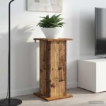 vidaXL Stojan na rastliny 2 pcs Staré drevo 30,5 x 30 x 60,5 cm – Obrázok 4