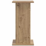 vidaXL Stojan na rastliny Dub artisan 30,5 x 30 x 60,5 cm – Obrázok 5