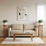 vidaXL Stojan na rastliny 2 pcs Dub artisan 30,5 x 30 x 60,5 cm – Obrázok 4