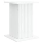 vidaXL Stojan na rastliny Biela 30,5 x 30 x 43 cm Kompozitné drevo – Obrázok 2