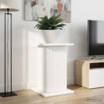 vidaXL Stojan na rastliny 2 pcs Biela 30,5 x 30 x 43 cm