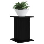 vidaXL Stojan na rastliny 2 pcs Čierna 30,5 x 30 x 43 cm – Obrázok 3