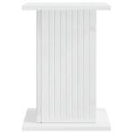 vidaXL Stojan na rastliny Biela s vysokým leskom 30,5 x 30 x 43 cm – Obrázok 6