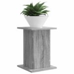 vidaXL Stojan na rastliny 2 pcs Sivá sonoma 30,5 x 30 x 43 cm – Obrázok 3