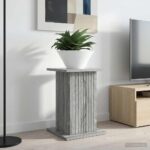 vidaXL Stojan na rastliny 2 pcs Sivá sonoma 30,5 x 30 x 43 cm – Obrázok 4