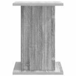 vidaXL Stojan na rastliny 2 pcs Sivá sonoma 30,5 x 30 x 43 cm – Obrázok 7