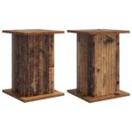 vidaXL Stojan na rastliny 2 pcs Staré drevo 30,5 x 30 x 43 cm – Obrázok 2