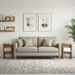 vidaXL Bočná skrinka 2 pcs Remeselný Dub Ø40 x 50 cm – Obrázok 4