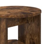 vidaXL Bočná skrinka Údený Dub 40 x 40 x 100 cm Konštruované drevo – Obrázok 8