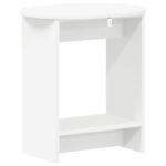 vidaXL Bočný stôl Biela 50 x 39,5 x 55 cm Kompozitné drevo – Obrázok 6