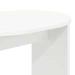 vidaXL Bočný stôl Biela 50 x 39,5 x 55 cm Kompozitné drevo – Obrázok 8