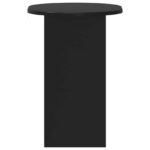vidaXL Bočný stôl Čierna 50 x 39,5 x 55 cm Kompozitné drevo – Obrázok 5