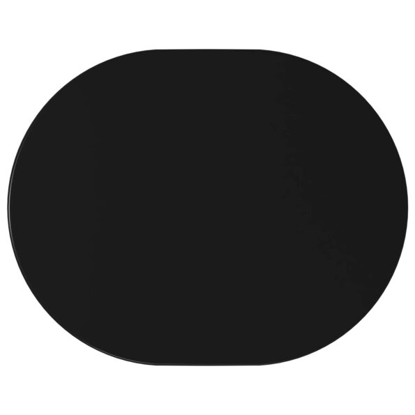 vidaXL Bočný stôl Čierna 50 x 39,5 x 55 cm Kompozitné drevo – Obrázok 7
