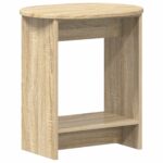 vidaXL Bočný stôl Dub sonoma 50 x 39,5 x 55 cm Kompozitné drevo – Obrázok 2