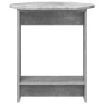 vidaXL Bočný stôl Betónovo sivá 50 x 39,5 x 55 cm Kompozitné drevo – Obrázok 4