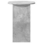 vidaXL Bočný stôl Betónovo sivá 50 x 39,5 x 55 cm Kompozitné drevo – Obrázok 5