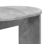 vidaXL Bočný stôl Betónovo sivá 50 x 39,5 x 55 cm Kompozitné drevo – Obrázok 8