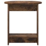 vidaXL Bočný stôl Dymový dub 50 x 39,5 x 55 cm Kompozitné drevo – Obrázok 4