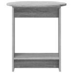 vidaXL Bočný stôl Sivá sonoma 50 x 39,5 x 55 cm Kompozitné drevo – Obrázok 4