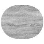 vidaXL Bočný stôl Sivá sonoma 50 x 39,5 x 55 cm Kompozitné drevo – Obrázok 7