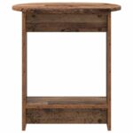 vidaXL Bočný stôl Staré drevo 50 x 39,5 x 55 cm Kompozitné drevo – Obrázok 4